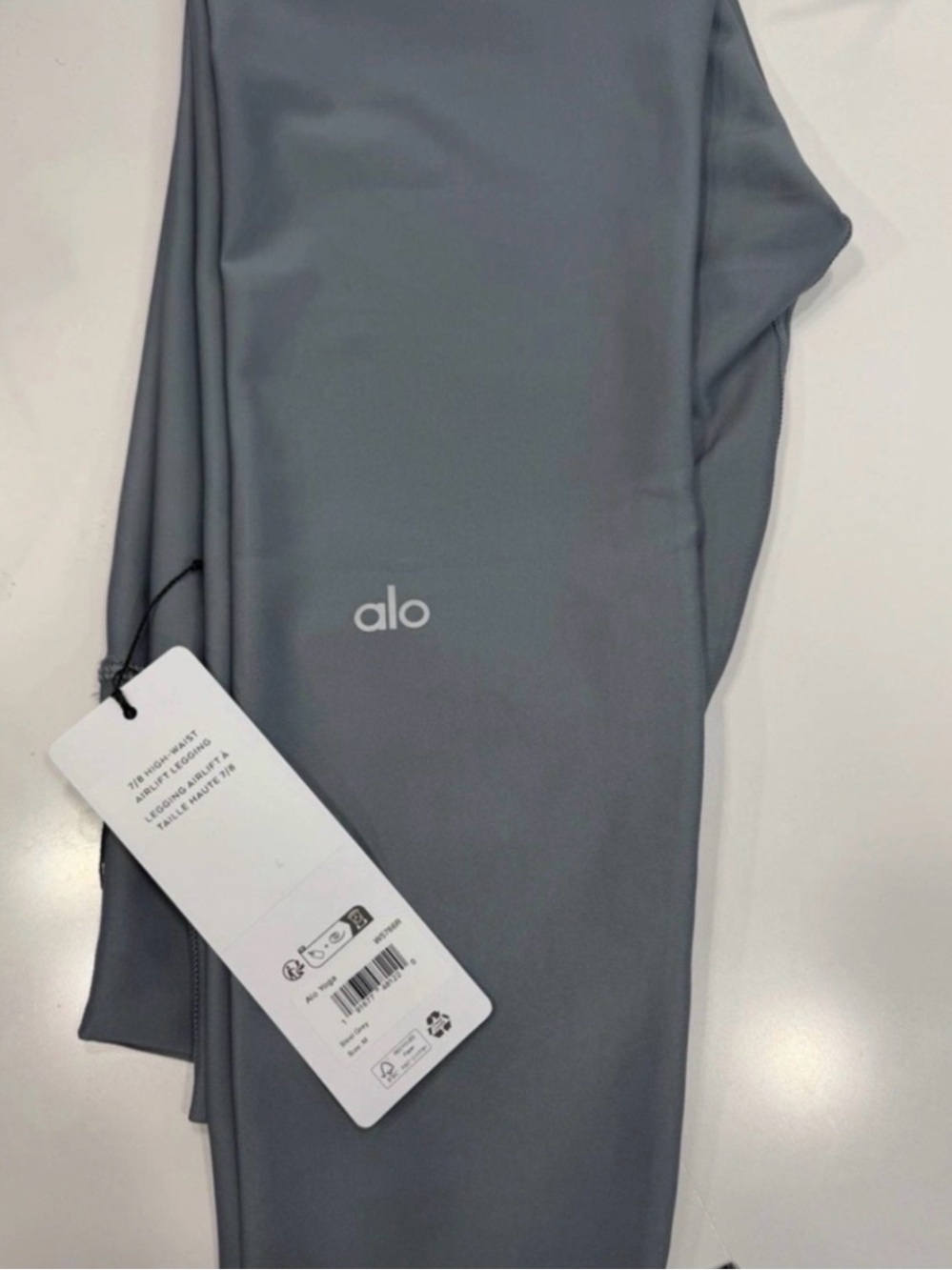 Alo Women’s NWT High-Waist 7/8 Leggings in Slate Gray